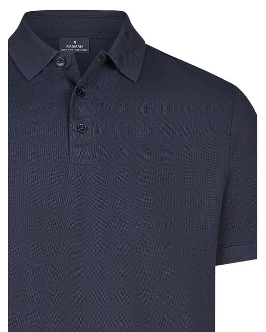 RAGMAN Shirt Basic in Blue für Herren
