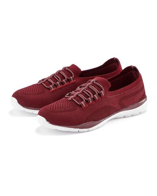 Lascana Red Slip On