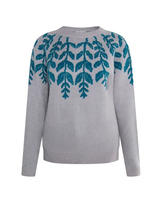 Usha Gray Pullover Lurea