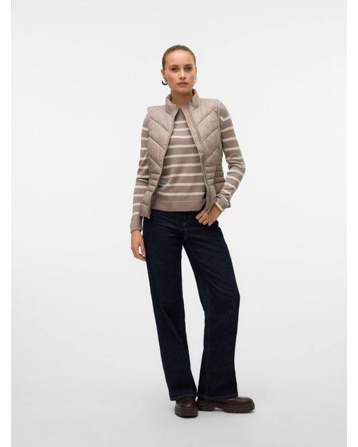 Vero Moda Gray Weste 'Vmsorayasiv'