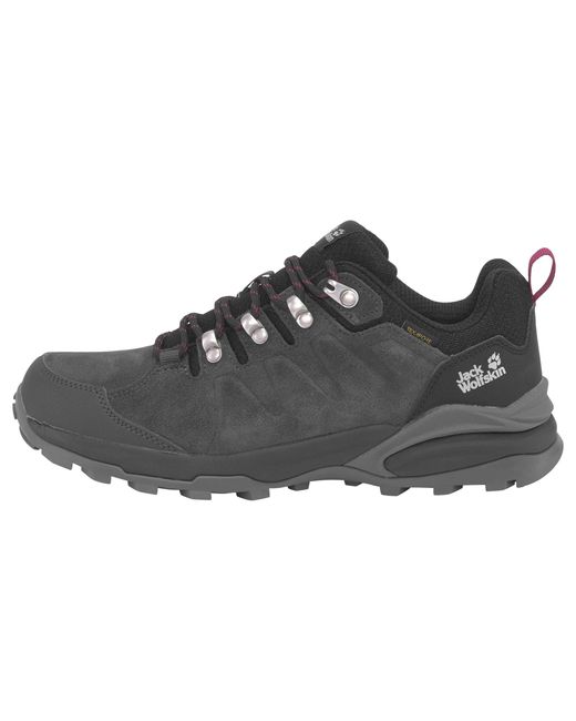 Jack Wolfskin Black Halbschuh Refugio