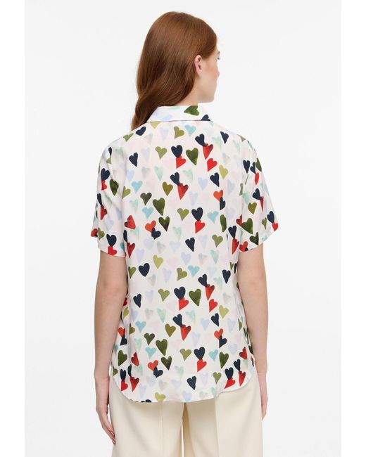 Eterna White Bluse