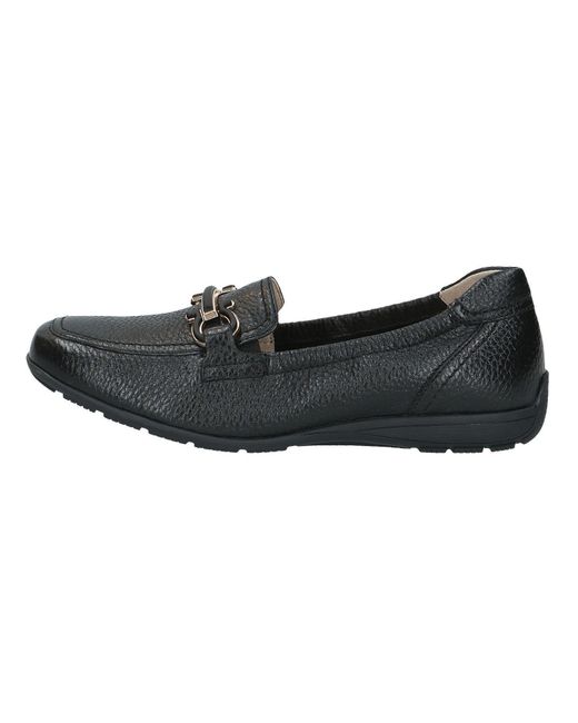 Caprice Black Slipper