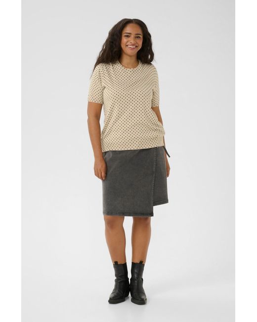 Kaffe White Pullover Lizzy