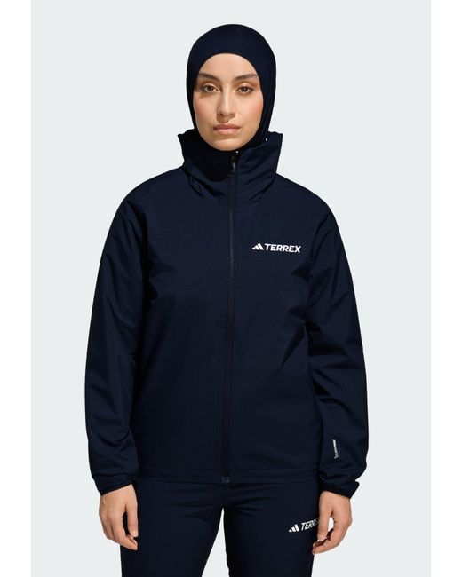 Adidas Blue Outdoorjacke Essentials