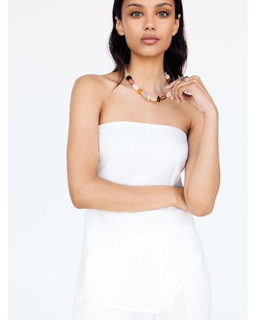 Pull&Bear White Top