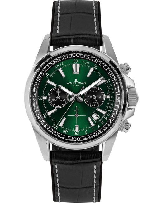 Jacques Lemans Analoguhr in Gray für Herren
