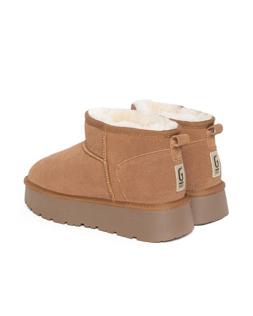 Gooce Brown Ankle Boots