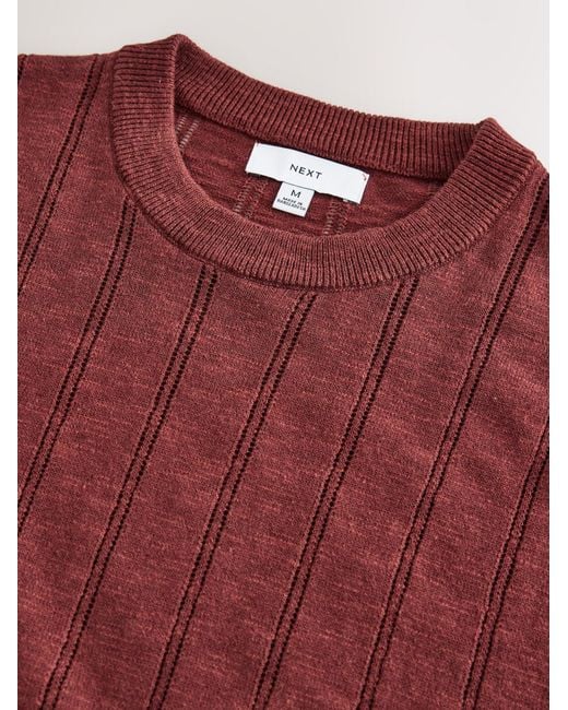 Next Pullover in Red für Herren