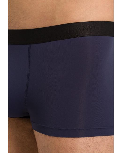 Hanro Trunks Micro Touch in Blue für Herren