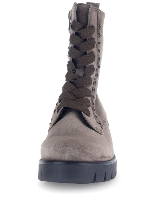 Gabor Gray Schnürstiefelette