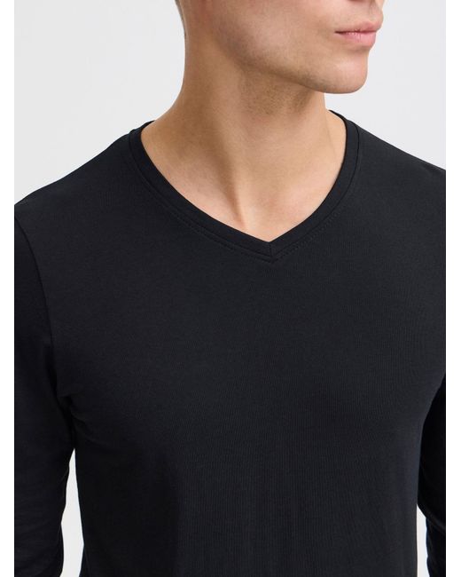 Solid Shirt Basil in Black für Herren