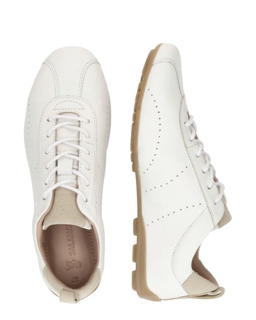 Salamander White Sneaker