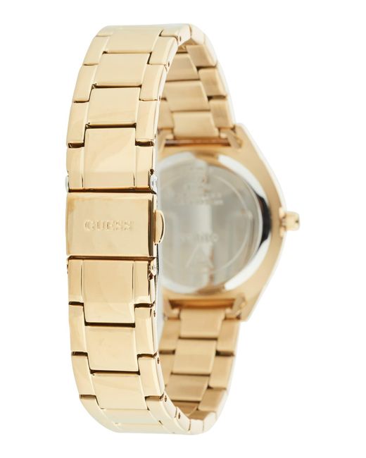 Guess Metallic Analoguhr