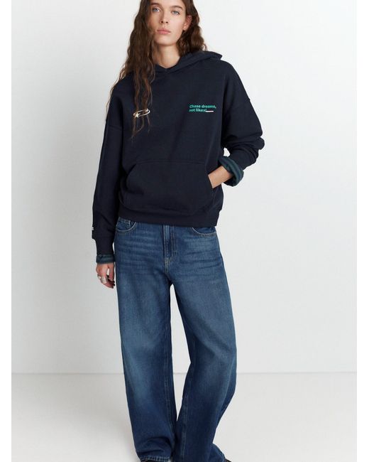 Pull&Bear Blue Lyocell