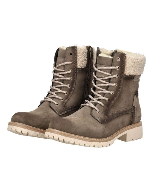 Tom Tailor Brown Stiefelette