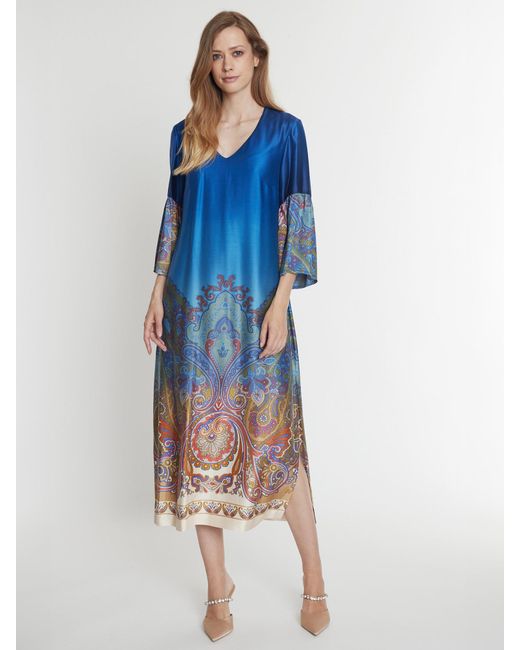 Ana Alcazar Blue Kleid 'Pamea'