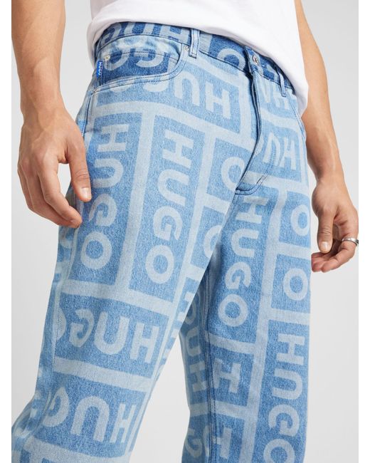 HUGO Jeans 'nate' in Blue für Herren
