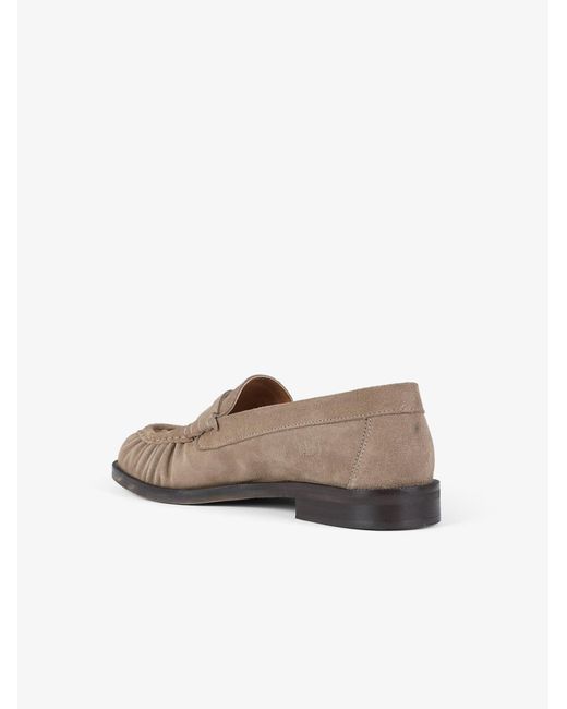 GISÉL MOIRÉ Brown Halbschuhe
