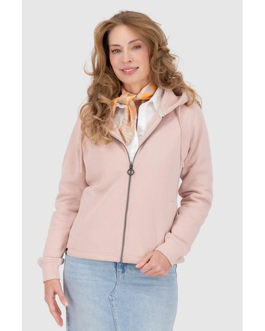 Alife & Kickin Pink Sweatjacke Akfreda