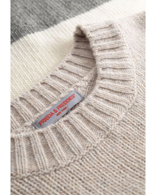 Frieda & Freddies White Pullover