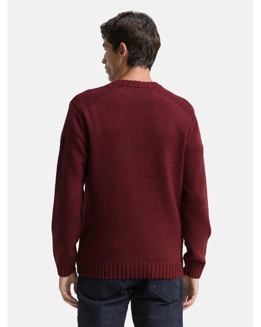 Tom Tailor Pullover in Red für Herren