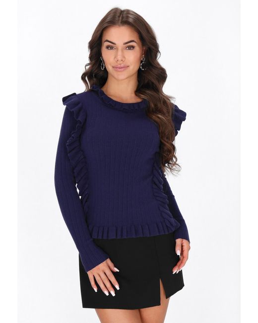 faina Blue Pullover