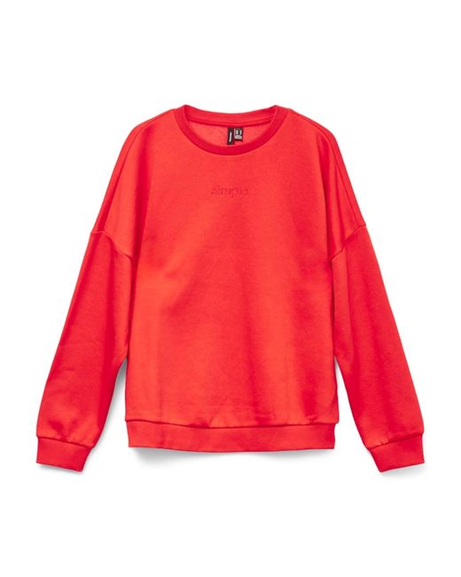 Vero Moda Red Sweatshirt 'Vmpernille'