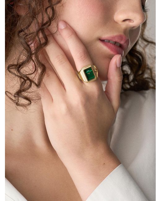 Fossil Multicolor Ring
