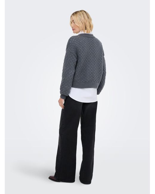 Jdy Blue Pullover Celeste
