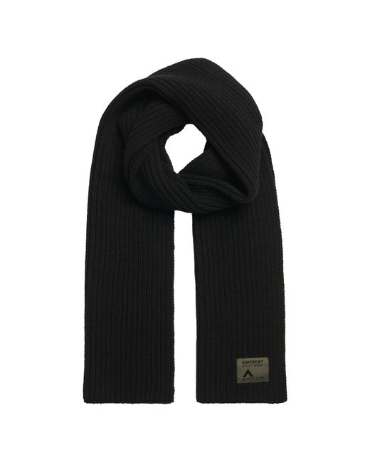 Superdry & Co Black Schal