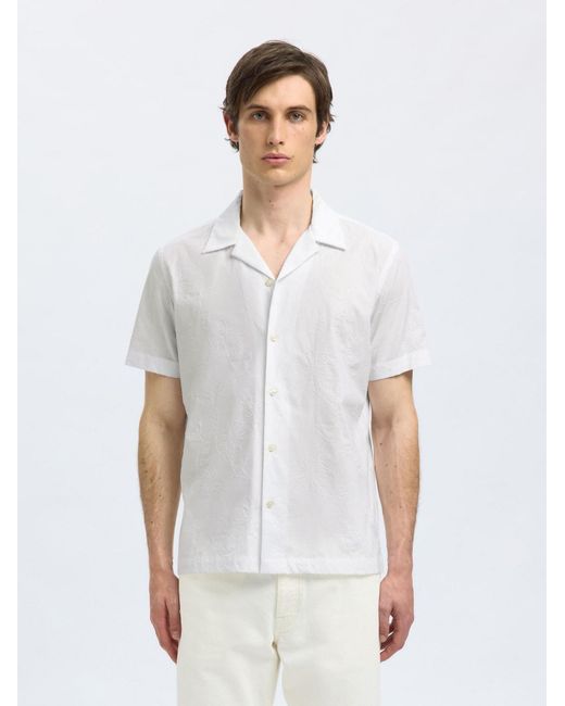 SELECTED Hemd in White für Herren