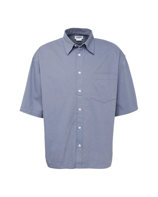 Weekday Hemd 'heino' in Blue für Herren