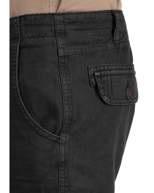 Solid Cargohose Vizela in Black für Herren