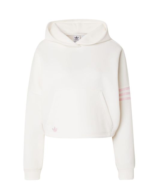 Adidas Originals White Sweatshirt 'neucl'