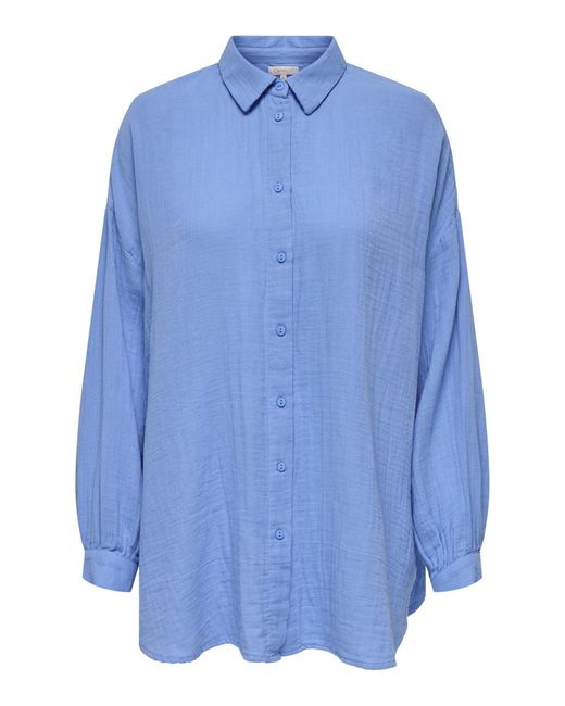 ONLY Blue Bluse 'Onlthyra'