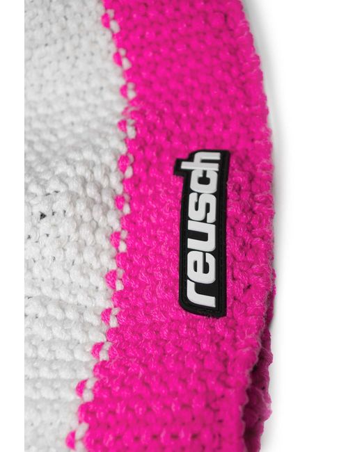 Reusch Bommelmütze Enzo in Pink für Herren