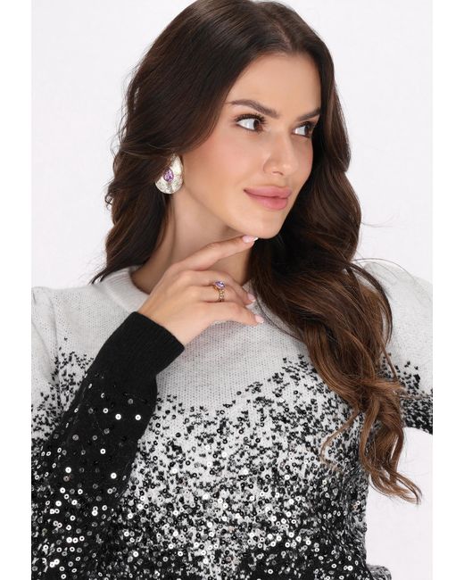 faina Gray Pullover