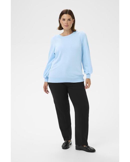 Kaffe Blue Pullover Kclizzy