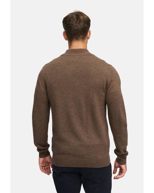 INDICODE Pullover Inmargous in Brown für Herren