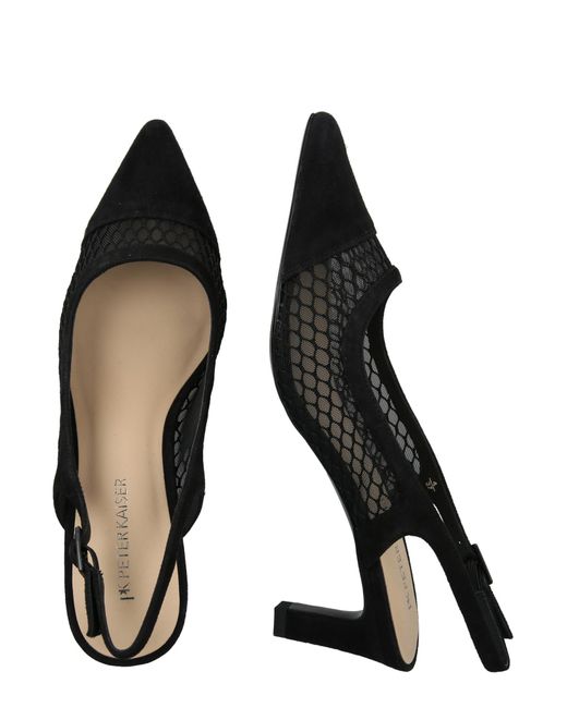 Peter Kaiser Brown Slingpumps