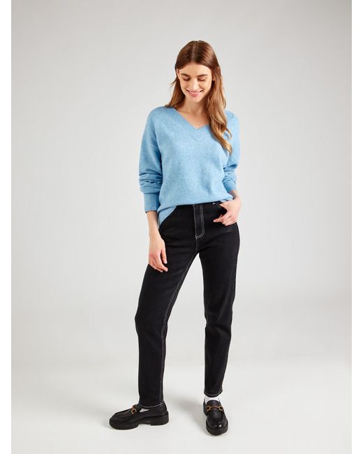 MYLAVIE by Sarah Harrison Blue Pullover