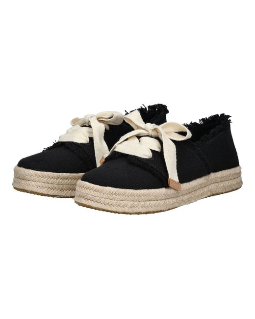 TOMS Black Espadrilles