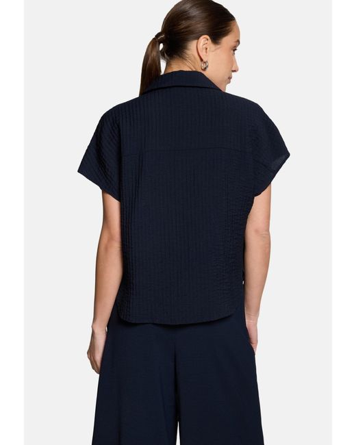 Zero Blue Bluse