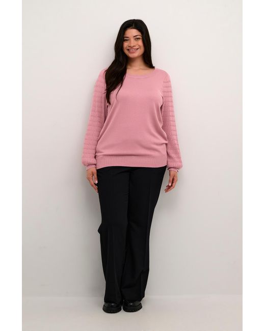 Kaffe Pink Pullover 'Lini'