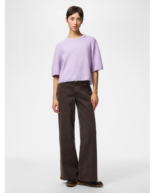 Pieces Purple Pullover Pcsilly