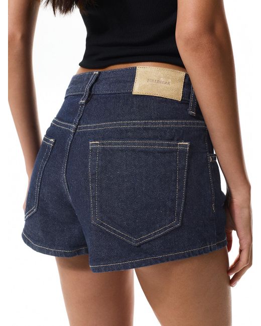 Pull&Bear Blue Shorts