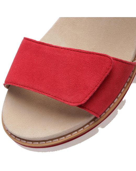 Ara Red Sandale