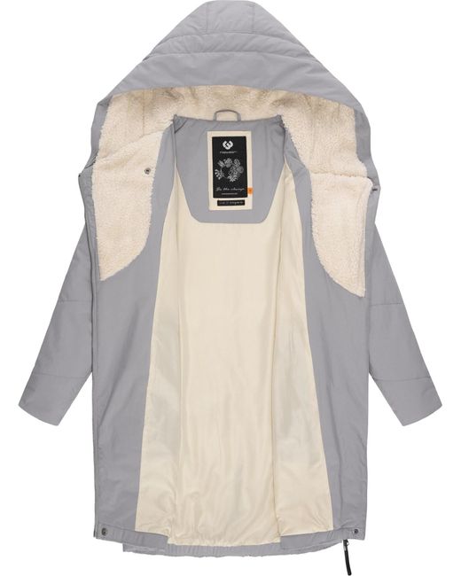 Ragwear Gray Wintermantel Gordon