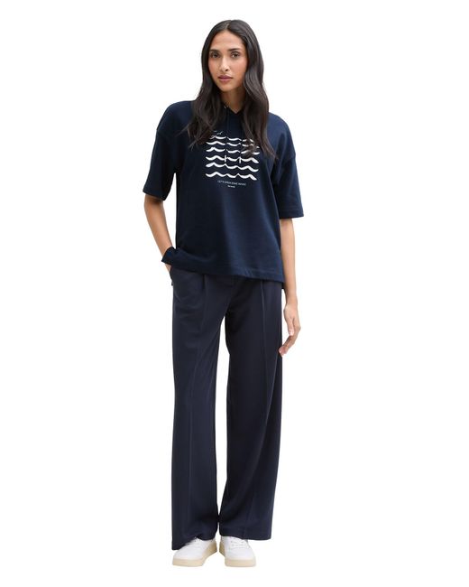 Tom Tailor Blue Sweatshirt